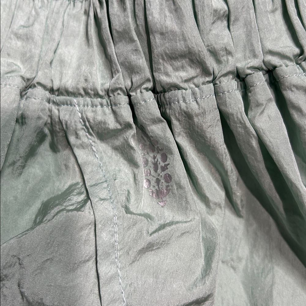 Free People Movement The Way Home Shorts Size S Mint Green High Rise - Picture 5 of 5
